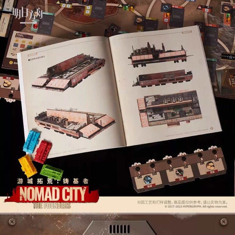 Arknights Official Merch Nomad City: The Founders Board Game - Heartbeat Anime House - HAH