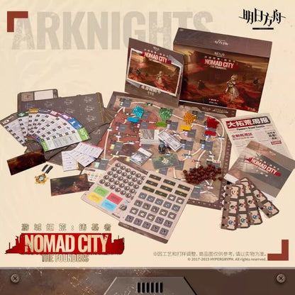 Arknights Official Merch Nomad City: The Founders Board Game - Heartbeat Anime House - HAH