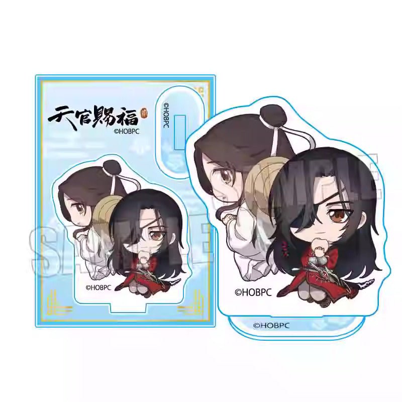 BellHouse TGCF Official Chibi Anime Merch Xie Lian, Hua Cheng Acrylic Standee - Heartbeat Anime House