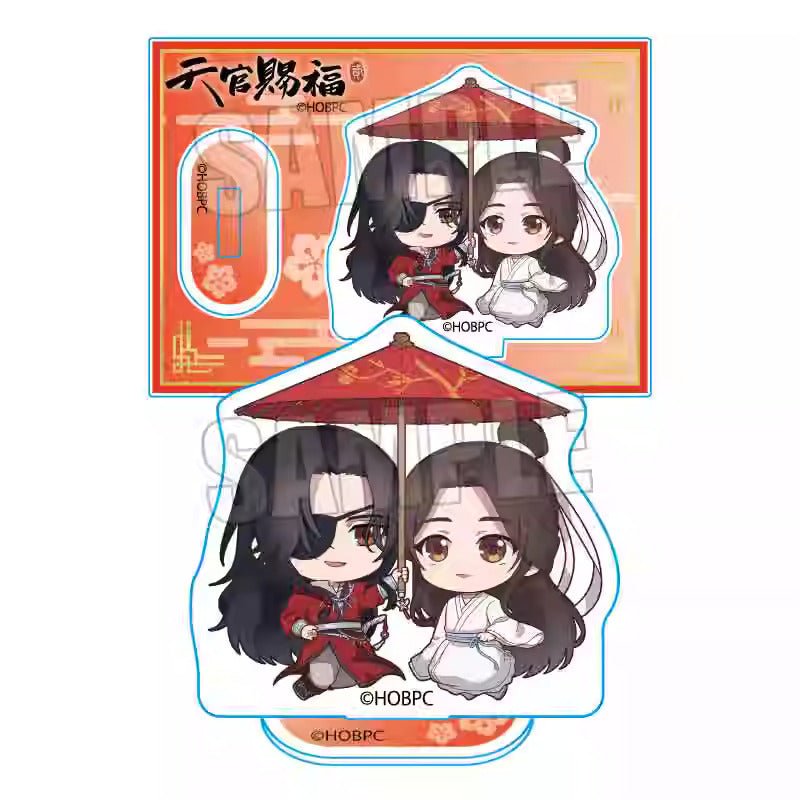 BellHouse TGCF Official Chibi Anime Merch Xie Lian, Hua Cheng Acrylic Standee - Heartbeat Anime House