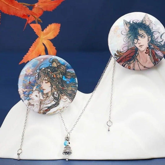 Bemoe Tgcf | Heaven Official's Blessing Yue Zhao Jiang Ye Badge/Shikishi/Acrylic/Table Mat/Ring/Coasters - Heartbeat Anime House