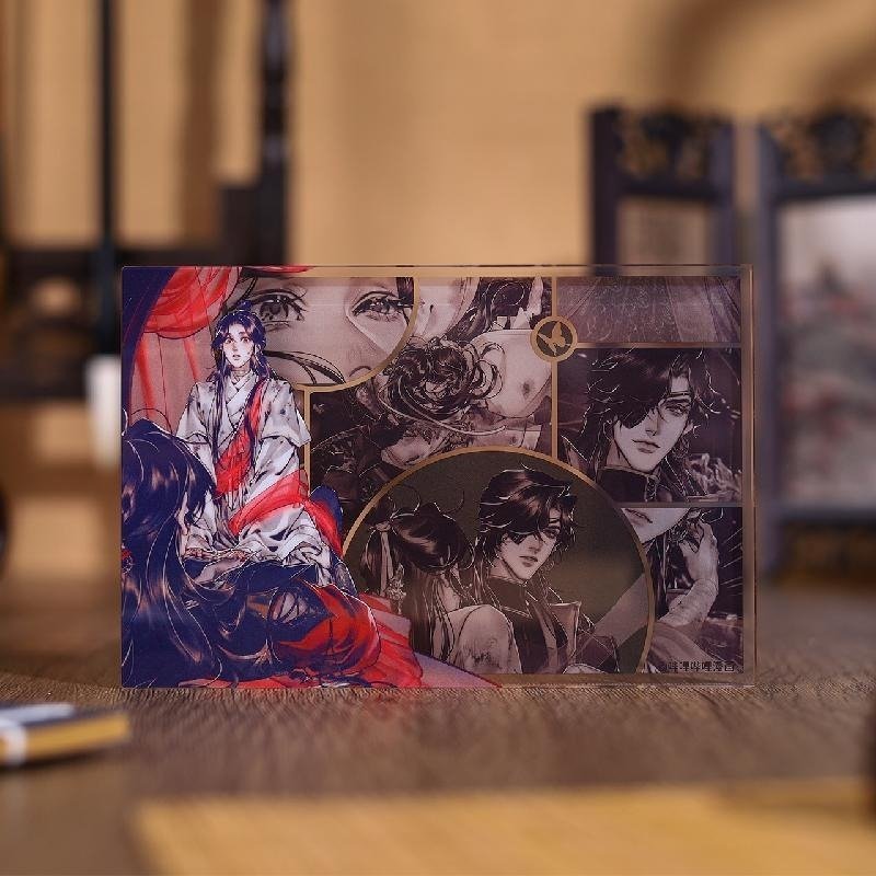 BEMOE TGCF Manhua Official Merch Acrylic Bricks Zhan Yun Wang Yue Series - Heartbeat Anime House