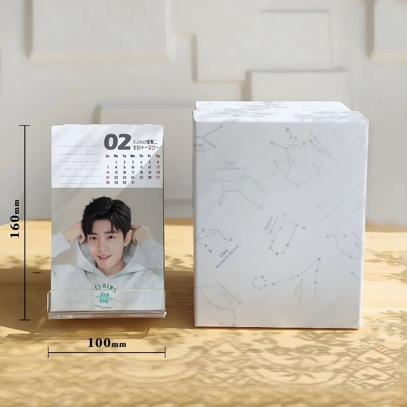 Bo Jun Yi Xiao Wang Yibo Xiao Zhan 2025 Calendar Merch Gift - Heartbeat Anime House - HAH