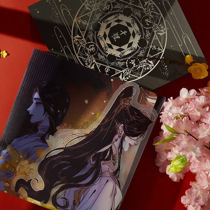 CHAODIAN Tgcf Official Manhua Merch Badge Storage Book - Heartbeat Anime House