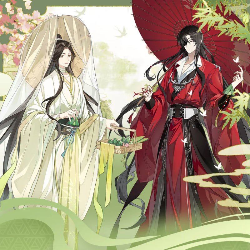 DIMENSION POPTOWN TGCF | Dragon Boat Festival Hua Cheng & Xie Lian Birthday Theme Merch - Heartbeat Anime House