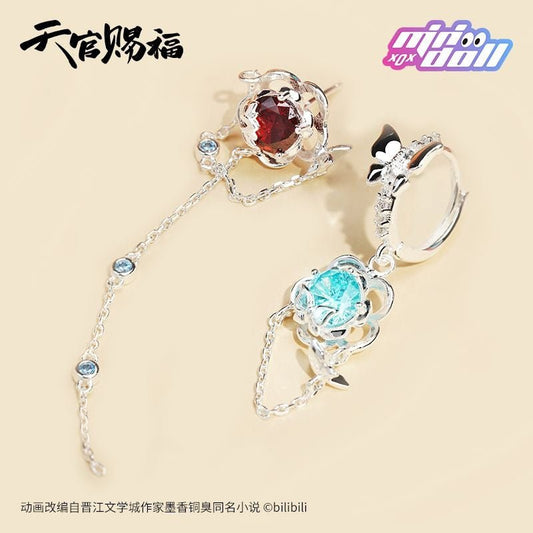 Heaven Official's Blessing Accessories Earrings Die Luo Fang Chen Series - Heartbeat Anime House