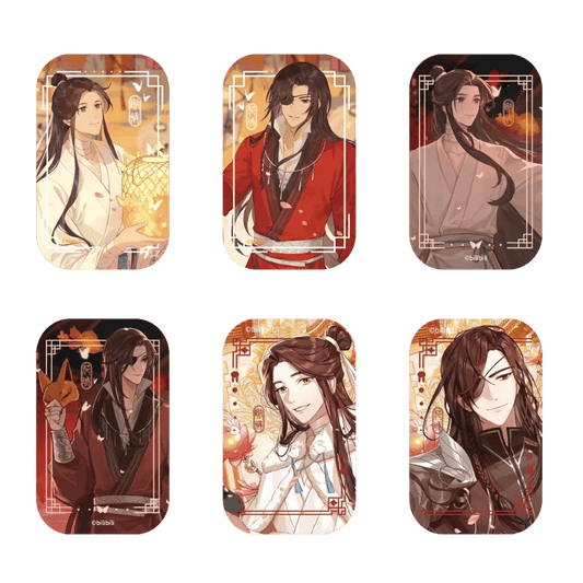 Lawson Tgcf | Heaven Official's blessing Anime Merch Xie Lian, Hua Cheng Badge - Heartbeat Anime House