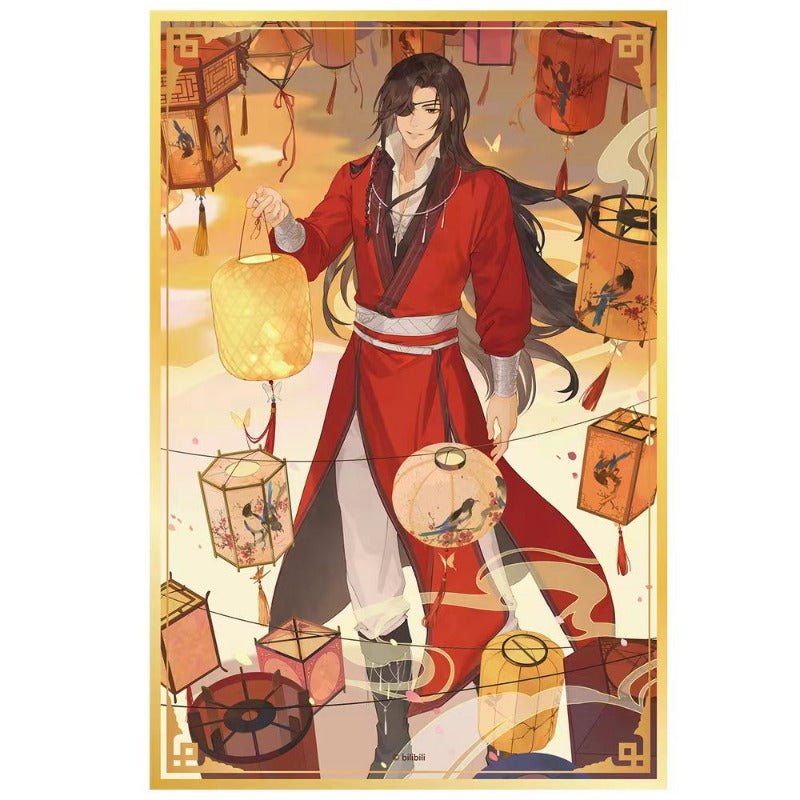 Lawson Tgcf | Tian Guan Ci Fu Anime Merch Xie Lian, Hua Cheng Shikishi - Heartbeat Anime House