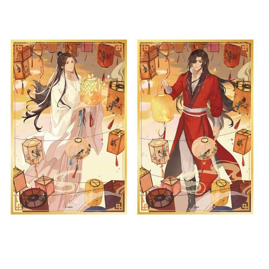 Lawson Tgcf | Tian Guan Ci Fu Anime Merch Xie Lian, Hua Cheng Shikishi - Heartbeat Anime House