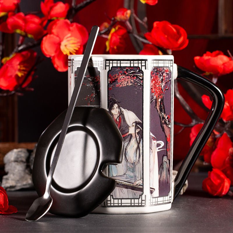 MDZS | Mug Official Anime Merch Ceramic Cup - Heartbeat Anime House