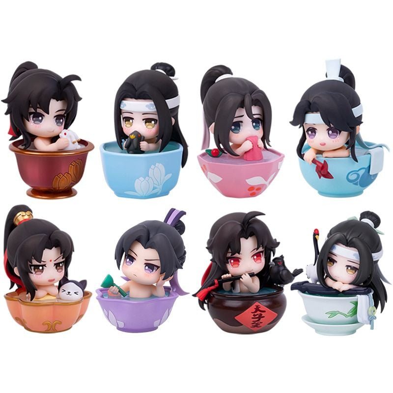 MDZS Official Anime Merch Wei Wuxian, Lan Wangji XRMG Series Chibi Figure - Heartbeat Anime House