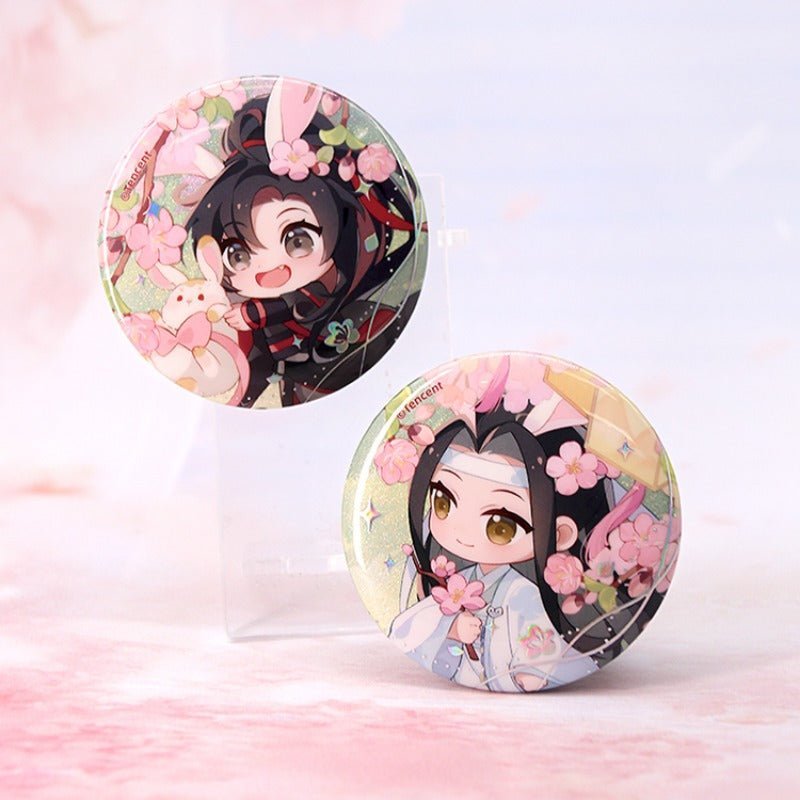 MDZS Tao Hua Jian Series Offical Anime Merch Chibi Badge, Standee, Shikishi - Heartbeat Anime House