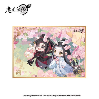 MDZS Tao Hua Jian Series Offical Anime Merch Chibi Badge, Standee, Shikishi - Heartbeat Anime House