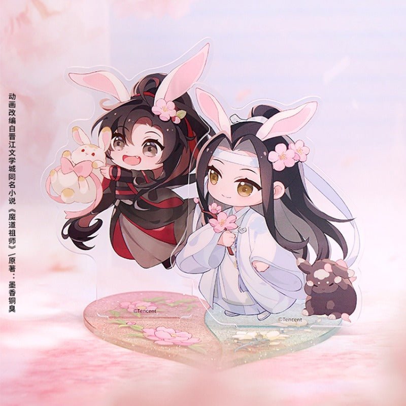 MDZS Tao Hua Jian Series Offical Anime Merch Chibi Badge, Standee, Shikishi - Heartbeat Anime House