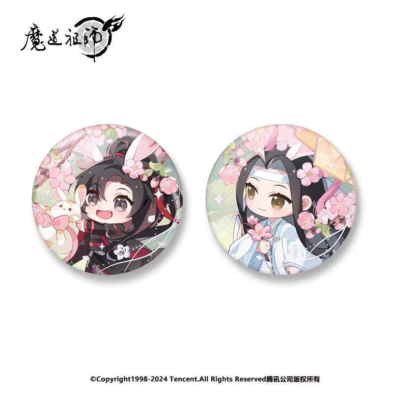 MDZS Tao Hua Jian Series Offical Anime Merch Chibi Badge, Standee, Shikishi - Heartbeat Anime House