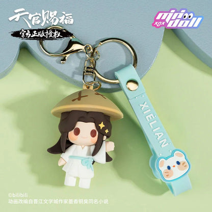 Minidoll Heaven Official's Blessing Anime Merch Xie Lian, Hua Cheng Pendant - Heartbeat Anime House