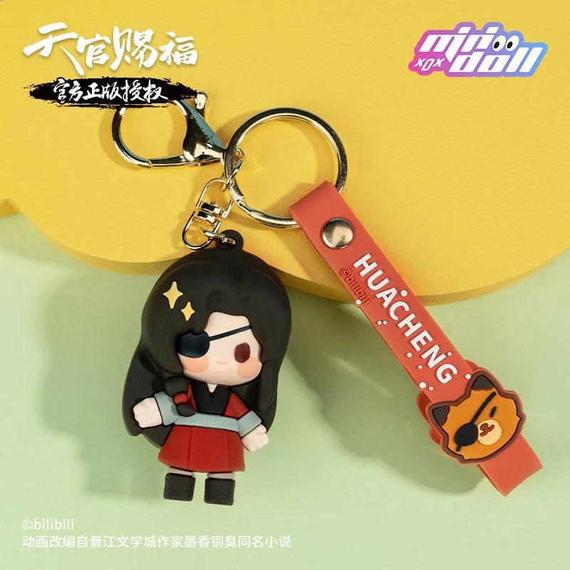 Minidoll Heaven Official's Blessing Anime Merch Xie Lian, Hua Cheng Pendant - Heartbeat Anime House