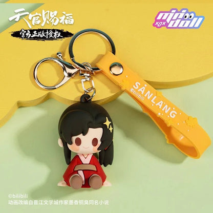 Minidoll Heaven Official's Blessing Anime Merch Xie Lian, Hua Cheng Pendant - Heartbeat Anime House