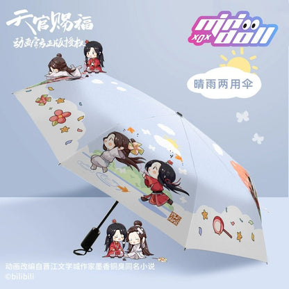 Minidoll Tgcf | Heaven Official's Blessing Merch Hua Cheng, Xie Lian Umbrella - Heartbeat Anime House