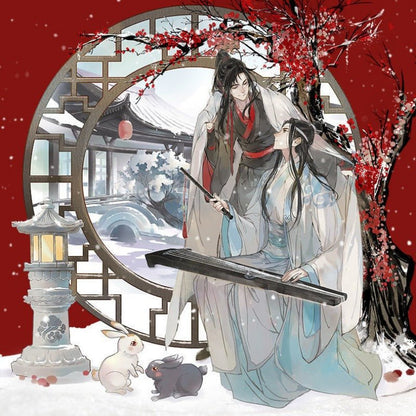 Mo Dao Zu Shi Anime Merch Wei Wuxian, Lan Wangji QSHY Series Acrylic Standee - Heartbeat Anime House