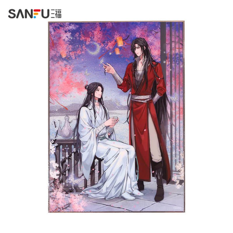 SANFU Tgcf Anime Merch Acrylic Standee Ju Bei Yao Yue Series - Heartbeat Anime House