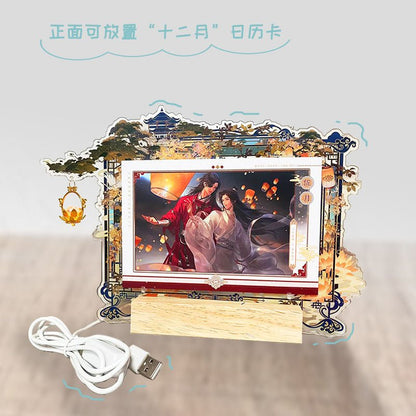 Sheng Shi Acrylic Magnetic Calendar Light Stand Hao Yun Lian Lian Series - Heartbeat Anime House