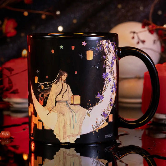 TGCF Official Anime Merch Gong Shang Guang Jing Discoloration Mug - Heartbeat Anime House