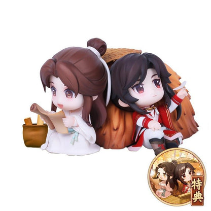 TGCF Xie Lian & San Lang Chibi Figure Mu Feng Shan Xing Series - Heartbeat Anime House