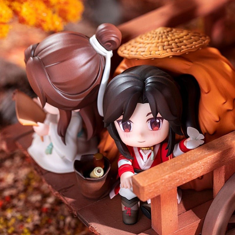 TGCF Xie Lian & San Lang Chibi Figure Mu Feng Shan Xing Series - Heartbeat Anime House