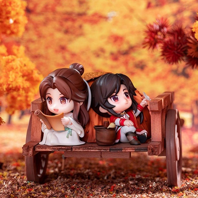 TGCF Xie Lian & San Lang Chibi Figure Mu Feng Shan Xing Series - Heartbeat Anime House