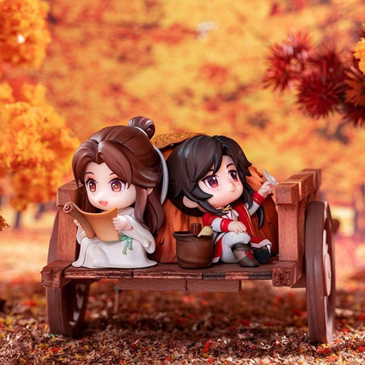 TGCF Xie Lian & San Lang Chibi Figure Mu Feng Shan Xing Series - Heartbeat Anime House