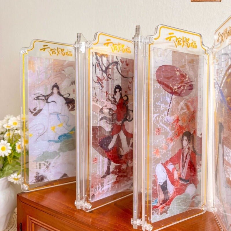 TOI Tgcf Official Merch Acrylic Puzzle Screen Standee Blind Box - Heartbeat Anime House