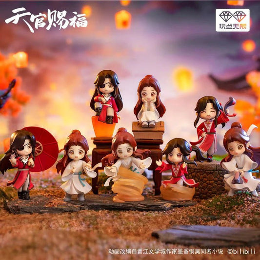 Wandianwuxian Tgcf Antiquity Blind Box Dolls Xing Yu Jun Feng Series Xie Lian And Hua Cheng Figures - Heartbeat Anime House